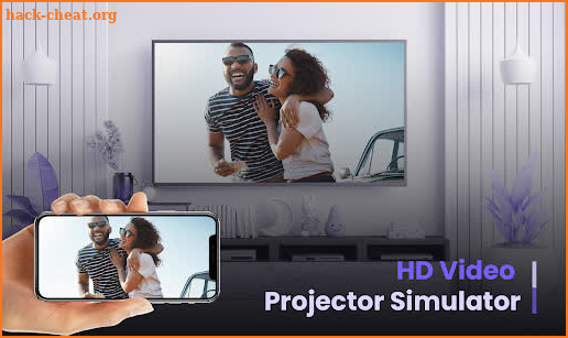 HD Projector with video call screenshot