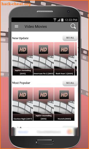 HD Video Cinema - New Movies screenshot