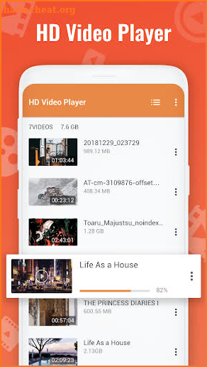 HD Video Player screenshot