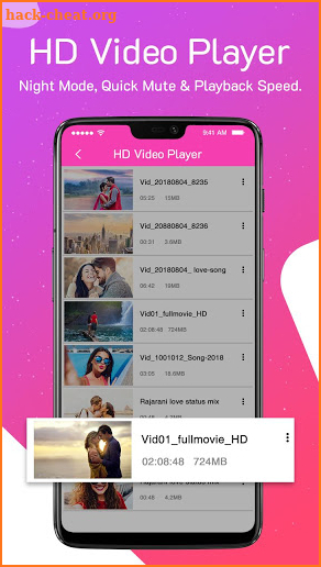 HD Video Player 2019 : XX Video Player screenshot