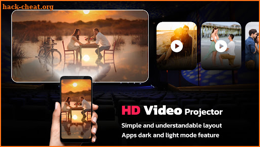 HD Video Projector Simulator screenshot