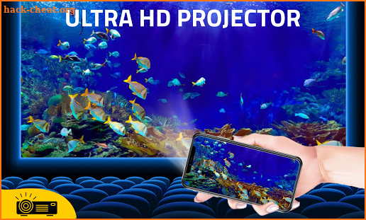 HD Video Projector Simulator – HD Mobile Projector screenshot