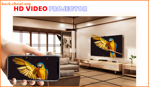 HD Video Projector Simulator - Mobile Projector screenshot