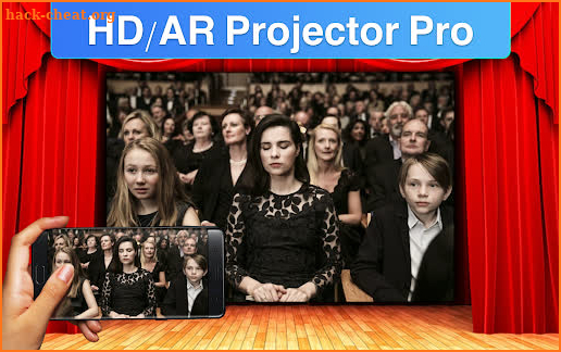 HD/AR projector pro screenshot