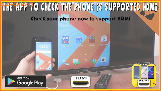 HDMI for android phone to tv & MHL HDMI checker screenshot