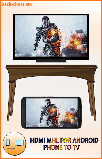 Hdmi mhl for android phone to tv screenshot