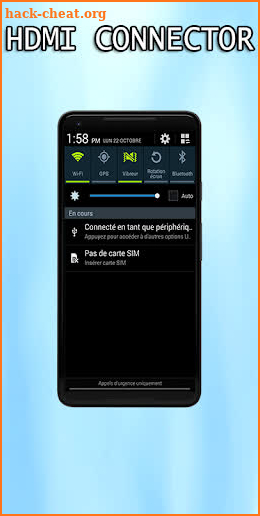 HDMI Screen mhl for android phone on TV screenshot