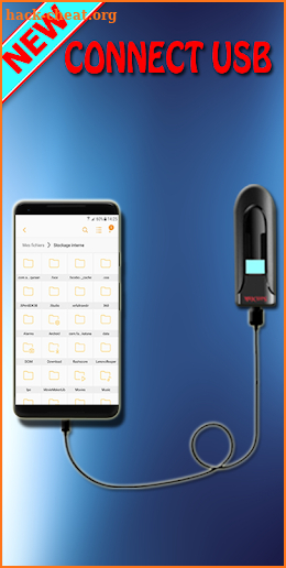 Hdmi USB Connect Phone For android screenshot