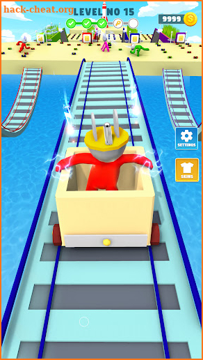 Head Connector Plug Race Game screenshot