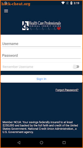 Health Care Professionals FCU screenshot