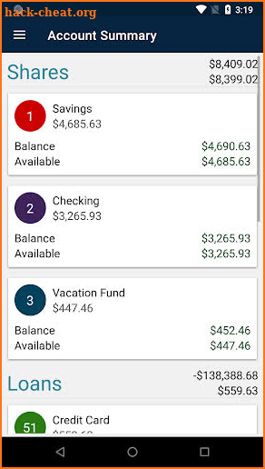 Health Care Professionals FCU screenshot