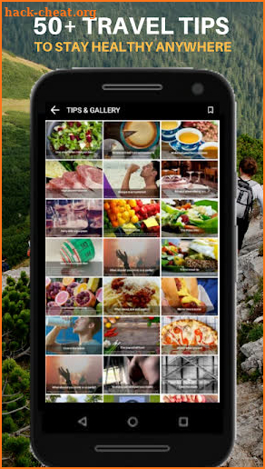 Health Travel Tips For Backpackers & Nomads screenshot