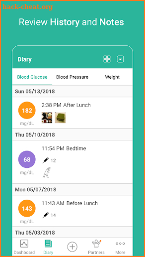 Health2Sync - Diabetes Care screenshot