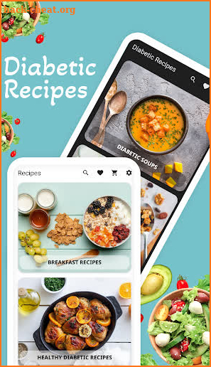 Healthy Diabetic Recipes screenshot