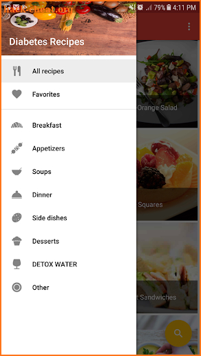 Healthy Eat: Diabetic recipes and diet screenshot