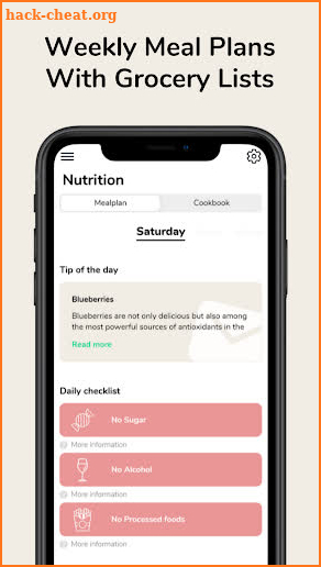 Healthy Recipes - Meal Plan & Cooking screenshot