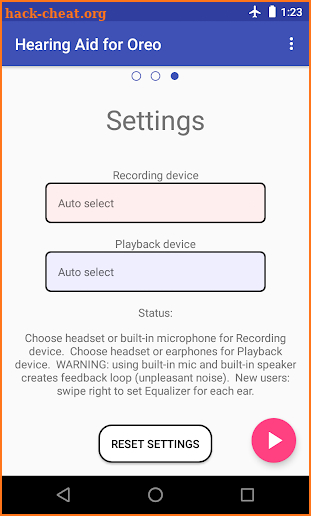 Hearing Aid for Oreo screenshot