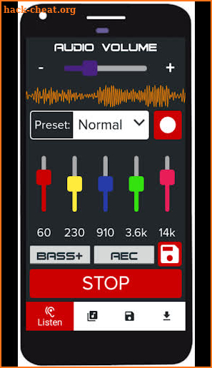 HearMax Ear Assistant: Super Hearing Aid Amplifier screenshot