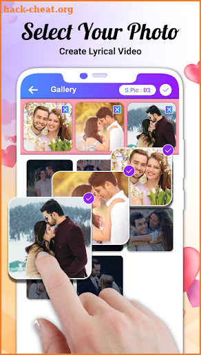 Heart Photo Effect Video Maker screenshot