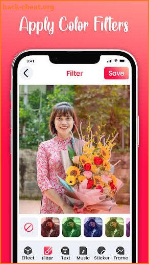 Heart Photo Effect Video Maker screenshot