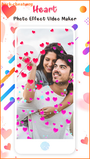 Heart Photo Effect Video Maker with Music screenshot