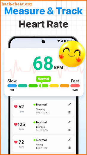 Heart Rate & Blood Sugar Care screenshot