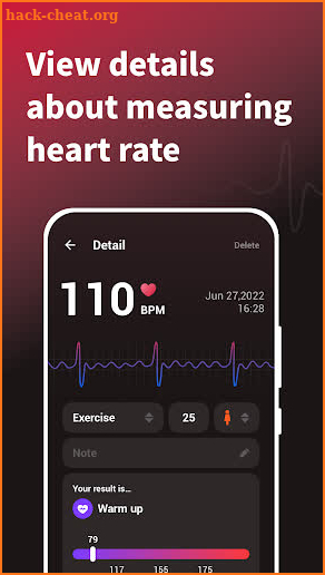 Heart Rate Monitor - BP Track screenshot