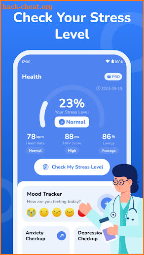 Heart Rate Monitor: Health App screenshot