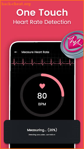 Heart Rate Monitor: Pulse Scan screenshot