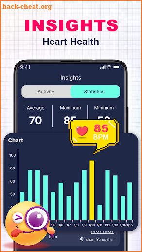 Heart Rate Monitor:BMP Tracker screenshot