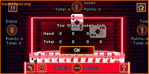 Hearts Card Game screenshot