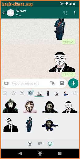 ✅ Stickers Anonymous  for WhatsApp ✅ screenshot