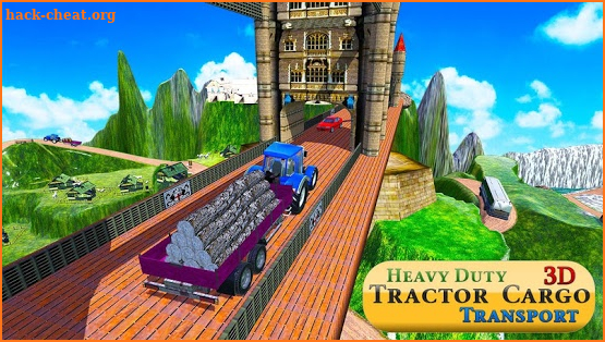 Heavy Duty Tractor Driver Cargo Transport Sim 3D screenshot