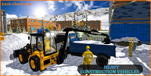 Heavy Snow Excavator Sim 2019- screenshot