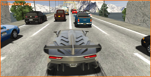 Heavy Traffic Rider Car Game screenshot