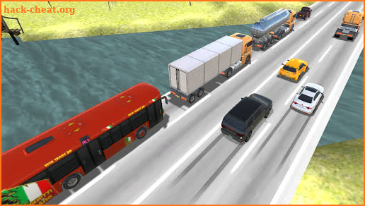 Heavy Traffic Rider Car Game screenshot