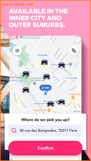 Heetch - Ride-hailing app screenshot