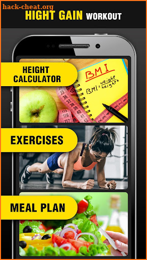 Height Increase Exercises App screenshot