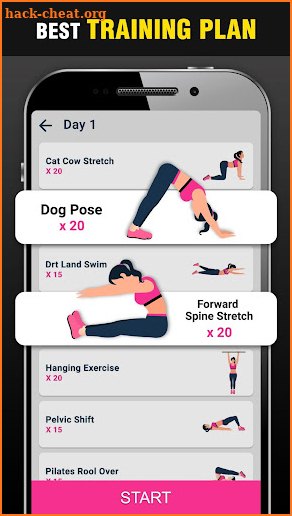 Height Increase Exercises App screenshot