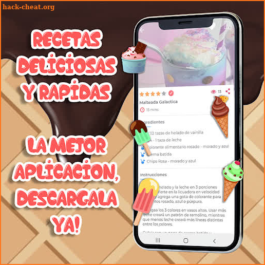 Helados Caseros - Postres Faciles screenshot