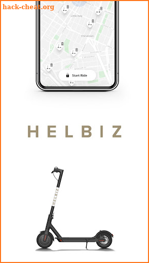 Helbiz screenshot