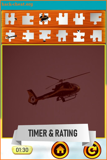 Helicopter Jigsaw Puzzle screenshot