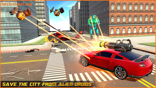 Helicopter Robot Car Transform Robot Games screenshot