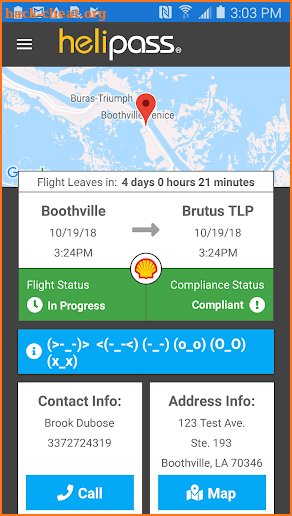 Helipass Passenger Mobile screenshot