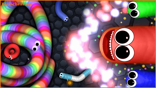 Helix Snake Vs Rolly Worm.IO screenshot