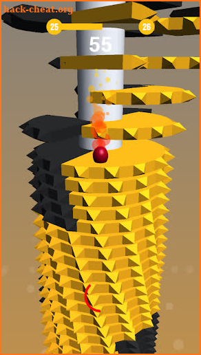 Helix Stack Ball - Optimised screenshot