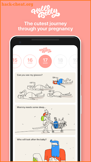 Hello Belly: Pregnancy Tips & Tracker screenshot