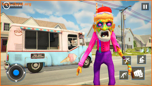 Hello Freaky Ice Scream Neighbor Town screenshot