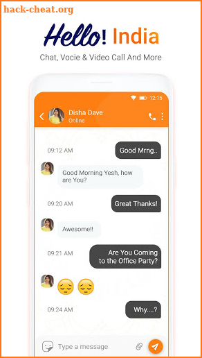 Hello India – Messanger screenshot