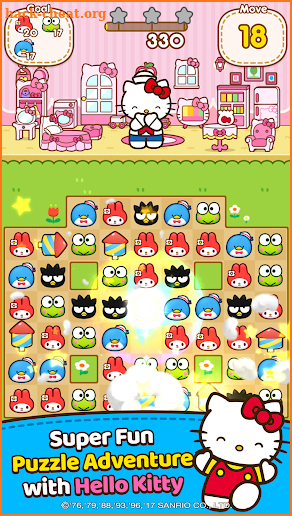 Hello Kitty Friends - Tap & Pop, Adorable Puzzles screenshot